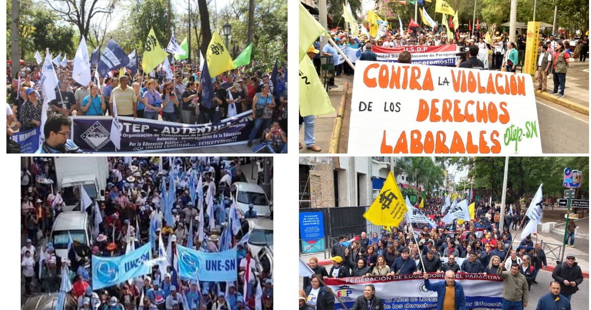Docentes anuncian paro nacional y advierten de una crisis más grave en Educación