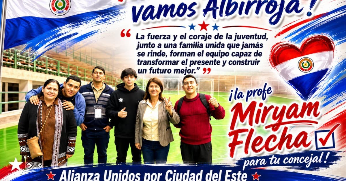ARRIBA PARAGUAY, ARRIBA LA ALBIRROJA!