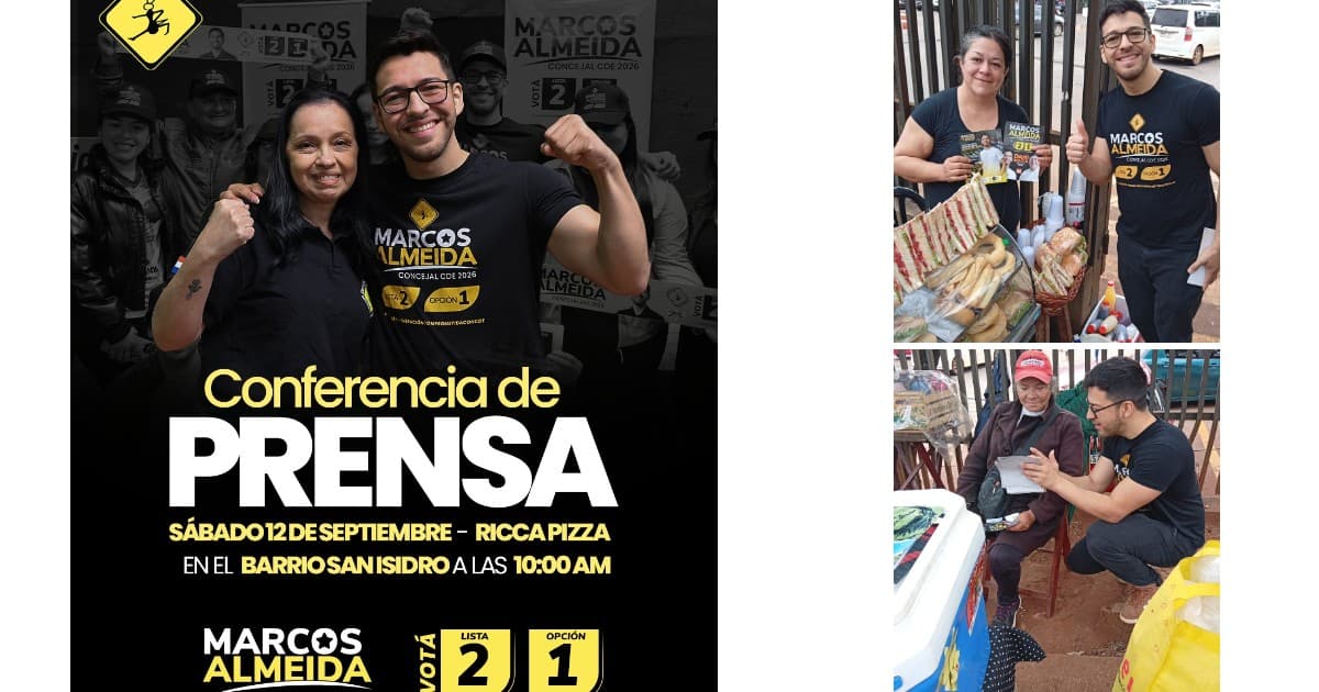 Marcos Almeida pone a la juventud en el centro del debate municipal