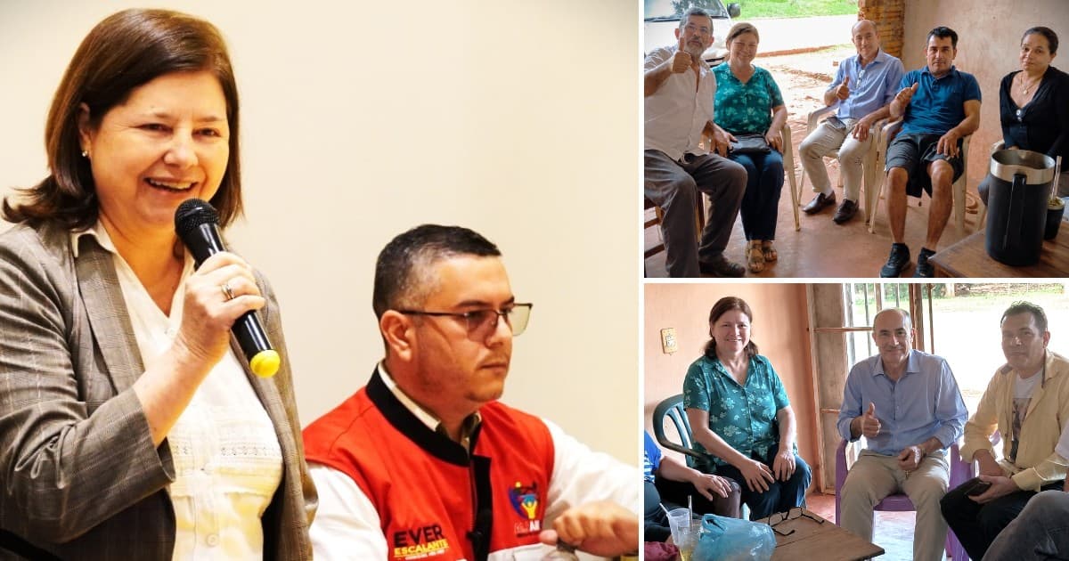 Profe Miryam Flecha se juega por el voto honesto y suma a las familias sacrificadas, humildes y trabajadoras que luchan día a día para llevar el pan a sus hijos.